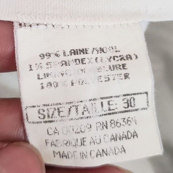 Design Men Dress Pants Flat-Front Slim Fit  Waist Wool-Blend Business & Formal W - Picture 12 of 16